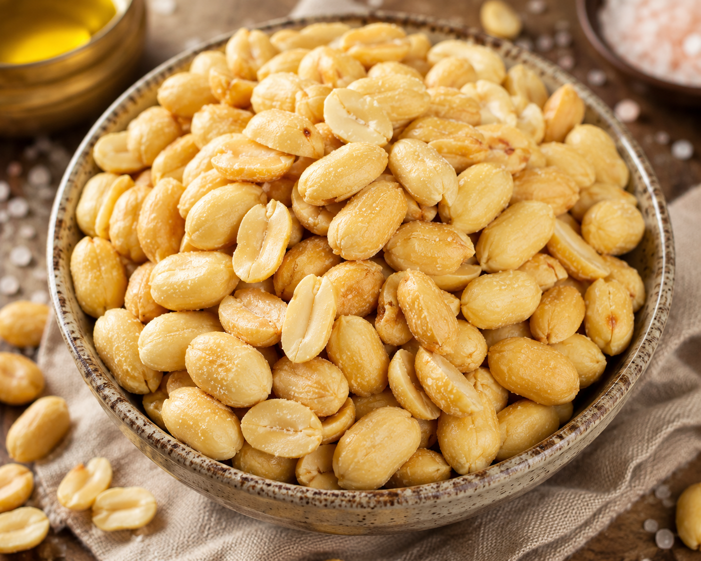 Poshanix Power Peanuts | Lightly Roasted in Ghee & Rock Salt
