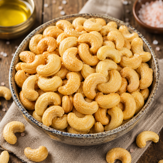 Poshanix Royal Cashew | Lightly Roasted in Ghee & Rock Salt